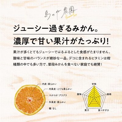 【プレミアム】島のね不知火デコ(4kg)【KB01590】