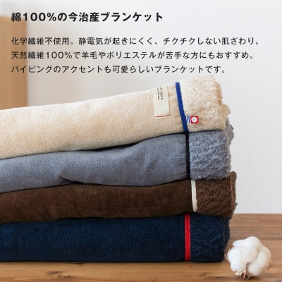 (今治タオル)アヴニール　ブランケット(ベージュ)【I003490BKT1BE】