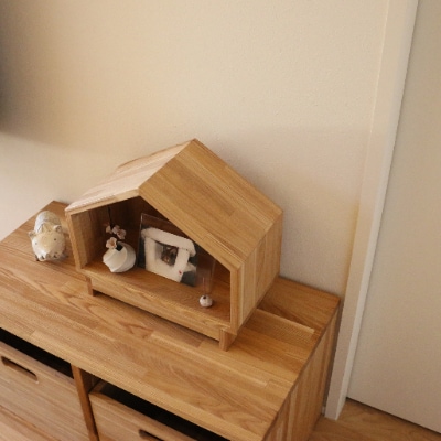 三角屋根のペット用仏壇【E60】