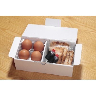 焼豚たまご飯2人前(ラーメンなる)【A-065】【配送不可地域：離島】