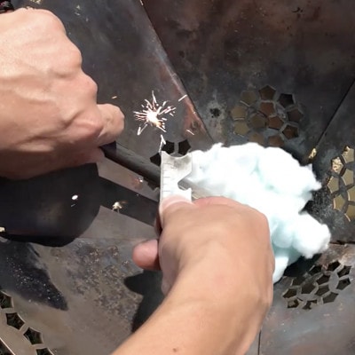 タオルから生まれた着火剤 今治のホコリ 2個セット【VA00710】