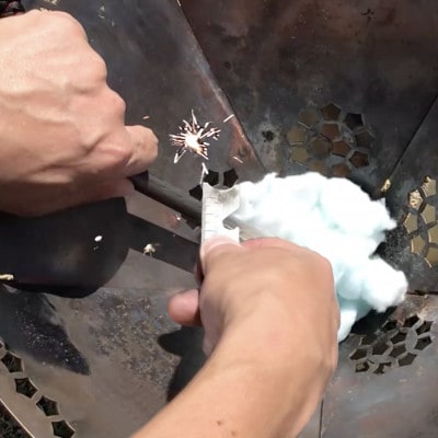 タオルから生まれた着火剤 今治のホコリ 4個セット【VB01490】