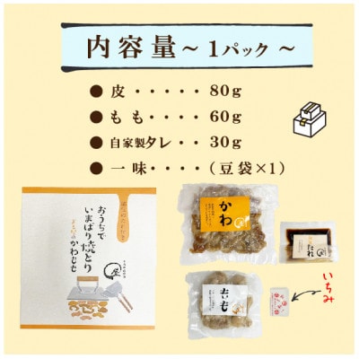 今治焼鳥まる屋の皮焼　Bセット【配送不可地域：離島】