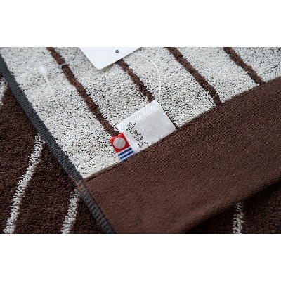 ( 今治タオル ) WASHIストライプタオル フェイスタオル 【IA05340】