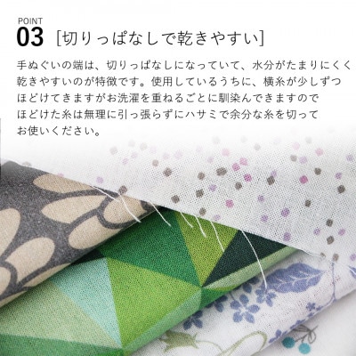 手ぬぐい 3枚 Bセット【VB01462】