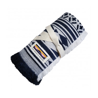 今治タオルの製織技術から生まれた Cotton Blanket ポンチョタイプ　【VE00820】