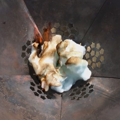 タオルから生まれた着火剤 今治のホコリ 4個セット【VB01490】