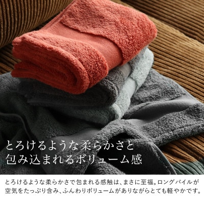 (今治タオル)グランフェイスタオル4枚＜テラコッタ＞ヒオリエ I001940FT4OR