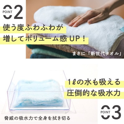 (今治タオル)ASiTA BOUNCE バスタオル 2枚(グリーン)【I003620BT2G】