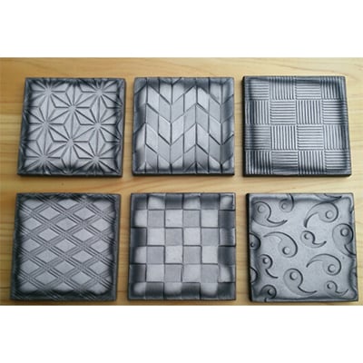 菊間瓦 コースター (粋) 角型 6枚 セット 【VE00100】