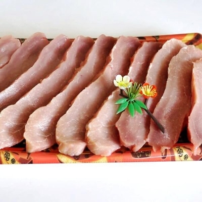 今治産仙高ポーク 豚ももソテー用 約1.5kg【VC00350】【配送不可地域：離島】