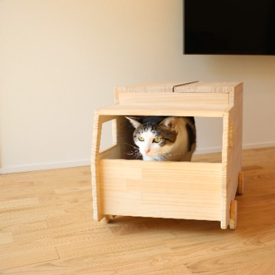 ネコトラ(トラック型ペットハウス)【E61】