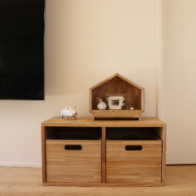 三角屋根のペット用仏壇【E60】