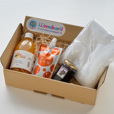 アイアイ今治セットA　今治のとろけるフルーツと今治タオルセット