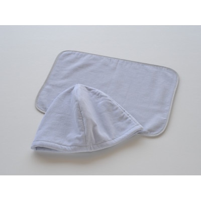 ( 今治タオル ) サウナハットとサウナマットのセット　グレー 【IB07050GY】