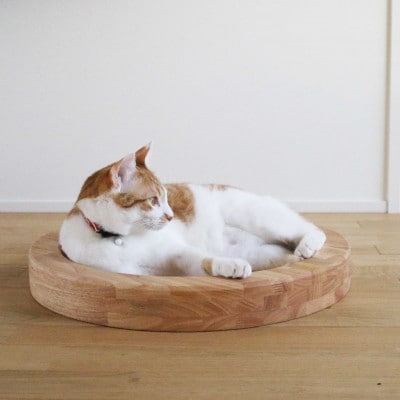 ネコマル/丸型ペット用ベッド【VE00830】