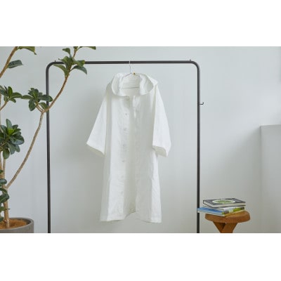 オーガニックポンチョ (ホワイト) イケウチオーガニック [I000980W]