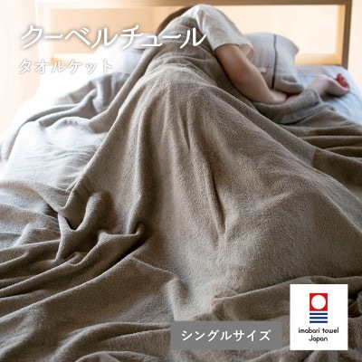(今治タオル)クーベルチュールタオルケット スタンダード(ベージュ)【I003470BE】