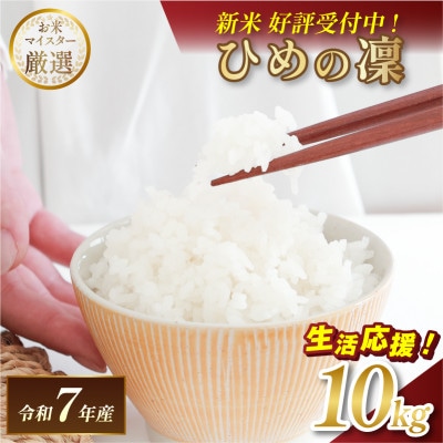 【ふるさと納税】令和7年産 愛媛県産 ひめの凜 10kg 【V003290K10】