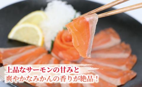 訳あり みきゃんサーモン フィーレ 約 600g ～ 700g 宇和島プロジェクト 国産サーモン サーモン 鮭 さけ 真空パック 刺身 数量限定 不揃い 国産 愛媛 宇和島 D016-071014