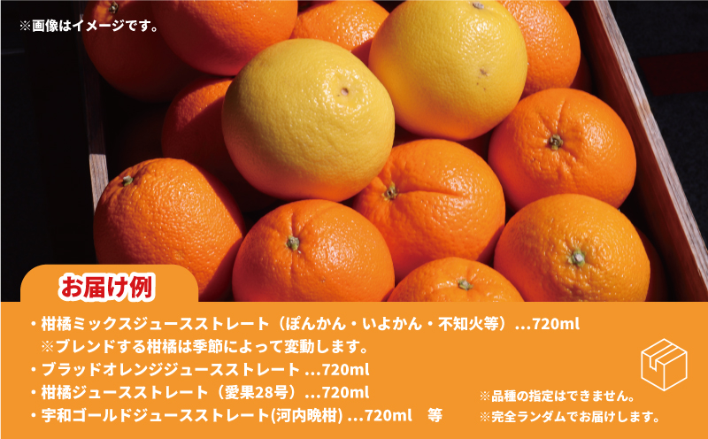 みかんジュース 飲み比べ セット おまかせ 720ml ×3本 オリジナル 柑橘ジュース YAMAUCHI FARM ミックスジュース ぽんかん 伊予柑 不知火 ブラッドオレンジ ストレート ジュース 果物 フルーツ 産地直送 数量限定 国産 愛媛 宇和島 H018-084002