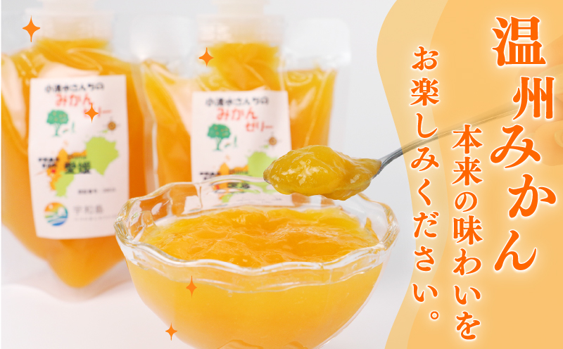 みかんゼリー 愛媛 小清水さんちのみかんゼリー 小清水農園 175g ×7個 温州 みかん mikan 愛媛みかん 飲む ゼリー 果物ゼリー フルーツ ゼリー 果汁 ジュレ 小分け パック 果物 くだもの 柑橘 産地直送 数量限定 国産 宇和島 J010-033002