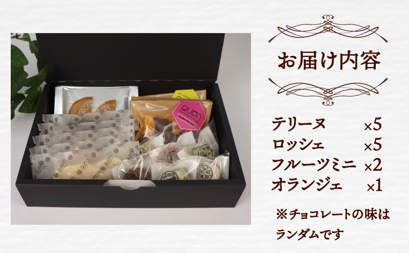 久遠チョコレート 詰合せ セット テリーヌ ロッシェ フルーツミニ オランジェ おまかせ チョコ チョコレート フルーツ 焼き菓子 洋菓子 菓子 スイーツ お菓子 甘い ショコラ 果物 ギフト プレゼン 愛媛 宇和島 J015-167002