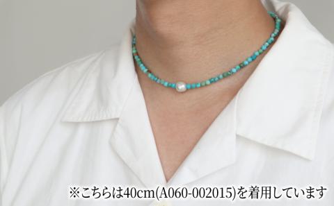 パール 2WAY チョーカー ブレスレット ターコイズ 42cm 暁工房 ネックレス 真珠 アクセサリー アコヤ真珠 本真珠 ファッション カジュアル 国産 愛媛 宇和島 A060-002016