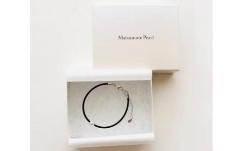 パール 革紐 ブレスレット 7.0-7.5mm 松本真珠 真珠 無調色 アクセサリー メンズ レディース ユニセックス アコヤ真珠 本真珠 akoya ナチュラルパール サンゴパール ファッション カジュアル お祝い ギフト 贈り物 特産品 国産 愛媛 宇和島 A012-068003