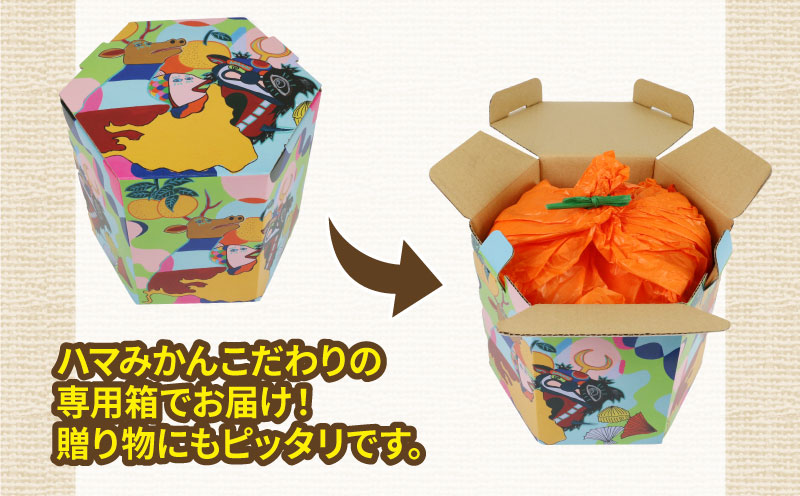 【先行予約】甘平 高級柑橘 2kg 贈答用 ハウス栽培  ハマみかん ハウス 蜜柑 mikan B020-075006