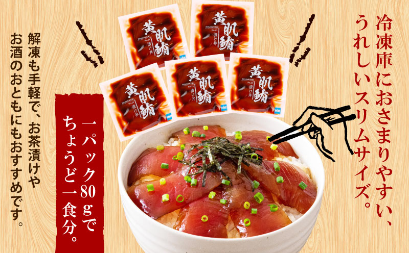 海鮮丼 鮪 漬け丼 5食 南予ビージョイ キハダ マグロ maguro 刺身 お刺身 刺し身 漬け 漬丼 丼 丼ぶり 海鮮 人気 海の幸 魚介 人気加工品 冷凍 小分け パック お手軽 便利 産地直送 国産 愛媛 宇和島 D010-150026