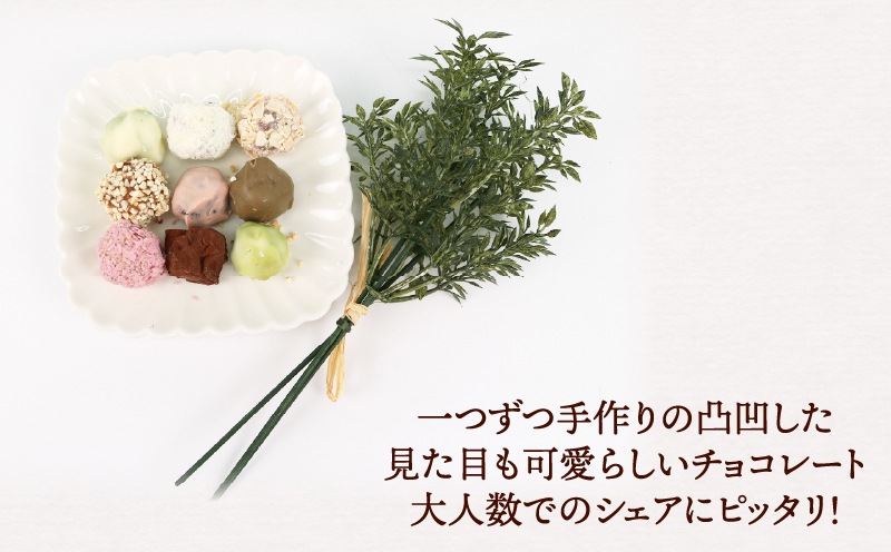 チョコロッシェいっぱいＢＯＸ 久遠チョコレート ロッシェ 25個 おまかせ ちょこ ちょこれーと チョコ チョコレート 洋菓子 菓子 焼き菓子 おやつ ギフト プレゼント 愛媛 宇和島 J010-167007