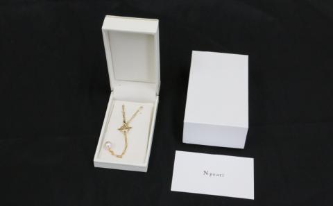 真珠 パールネックレス ペンダント Npearl 8.5-9.0mm あこや真珠 A088-166004