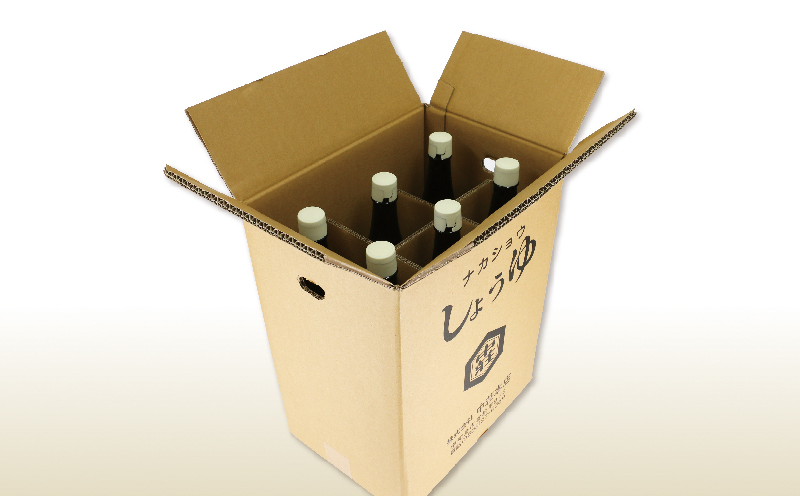 醤油 濃口醤油 金印 1.8L 5本 中荘本店 老舗 しょうゆ しょう油 大豆 調味料 濃口 こいくち 常温 常温保存 保存 炒め物 煮物 調理 料理 だし巻き卵 アレンジ 一升瓶 国産 愛媛 宇和島 J015-119002