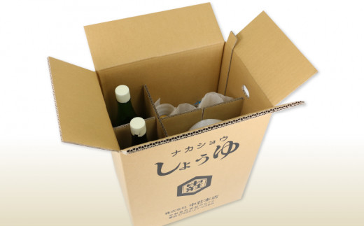 調味料 セット 6種類 濃口醤油 本印 淡口醤油 淡口 だし醤油 だし さしみ醤油 さしみ 刺身 刺し身 ぽん酢 麦みそ 詰め合わせ 詰合せ 中荘本店 老舗 醤油 しょうゆ みそ 味噌 大豆 こいくち うすくち 炒め物 煮物 調理 料理  国産 愛媛 宇和島 J015-119004