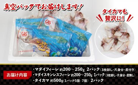【愛媛県宇和島市産】真鯛 セット 計 1.5kg 愛媛県漁業協同組合遊子支所 マダイ たい tai 魚 刺身 D012-022004