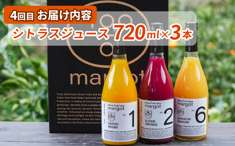 シトラス フルーツ ジュース 4回 定期便 コルレオファーム 南柑20号 ブラッドオレンジ モロ 甘平 はるか ポンカン タロッコ せとか 清見 不知火 詰め合わせ 愛媛ミカン 愛媛みかん みかん 柑橘 蜜柑 mikan 温州 果物 くだもの 温州蜜柑 産地直送 数量限定 先行予約 国産 愛媛 宇和島 B052-145019