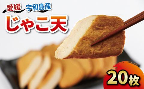 じゃこ天 20枚 中村かまぼこ店 宇和島産 すり身 練り物 冷蔵 惣菜 フライ おでん 具 出汁 だし てんぷら 天ぷら かま天 かまぼこ 揚げかまぼこ 蒲鉾 カマボコ グルメ 贈り物 練り物 練物 郷土料理 酒 おつまみ 加工品 特産品 愛媛 宇和島 C012-013003