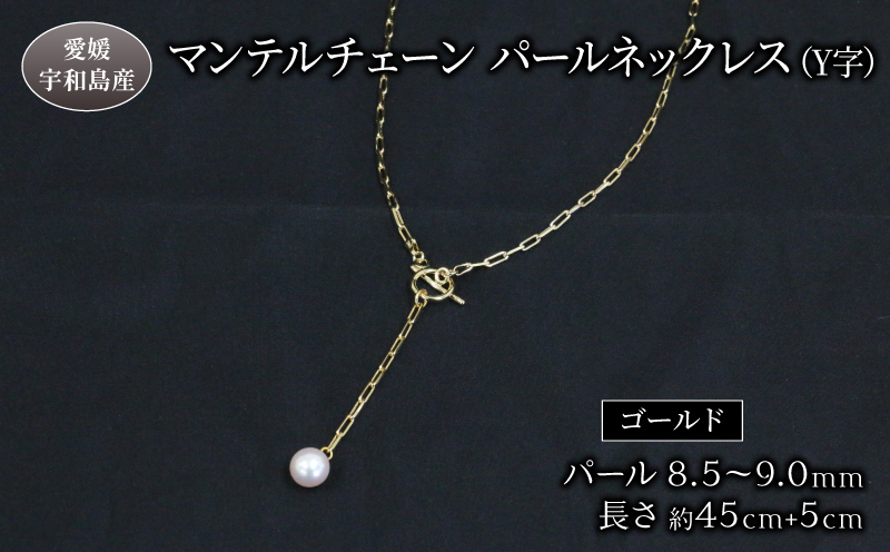 真珠 パールネックレス ペンダント Npearl 8.5-9.0mm あこや真珠 A088-166004