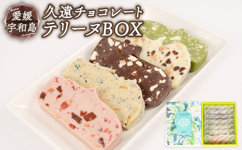 テリーヌＢＯＸ 久遠チョコレート おすすめ テリーヌ 7枚 チョコ チョコレート ドライ フルーツ 洋菓子 菓子 お菓子 スイーツ ギフト プレゼント 詰め合わせ 愛媛 宇和島 J010-167006