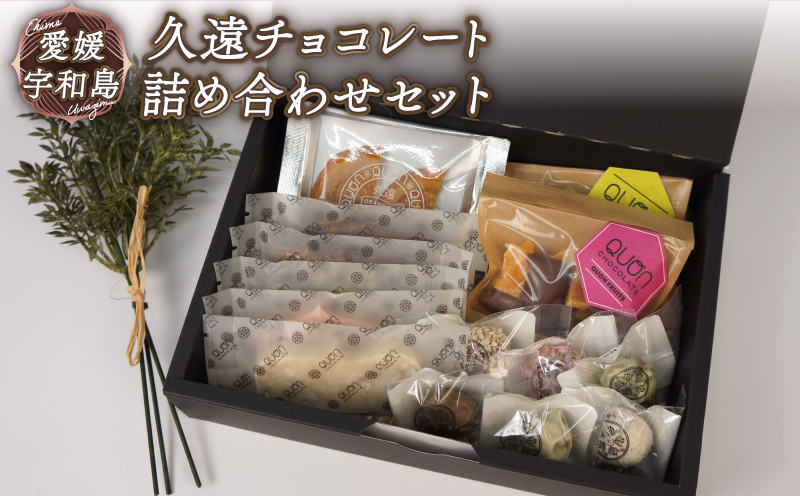 久遠チョコレート 詰合せ セット テリーヌ ロッシェ フルーツミニ オランジェ おまかせ チョコ チョコレート フルーツ 焼き菓子 洋菓子 菓子 スイーツ お菓子 甘い ショコラ 果物 ギフト プレゼン 愛媛 宇和島 J015-167002