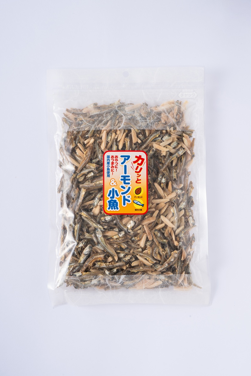 無添加 アーモンドフィッシュ 給食 250g×1袋【栄養機能食品】人気 カルシウム 小魚 おやつ おつまみ おすすめ 大容量 瀬戸内海産 かたくちいわし 美味しい おいしい 阿川食品株式会社 | A112