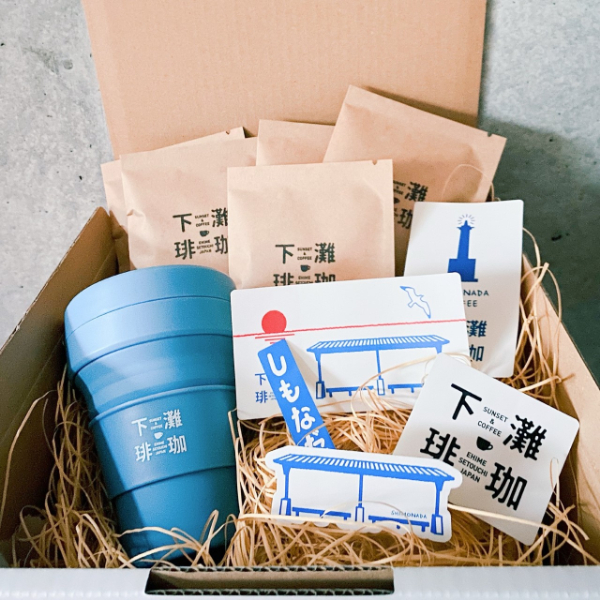 コーヒー ドリップ ギフト 下灘珈琲 下灘駅 ストージョ シール 愛媛 伊予市｜B05