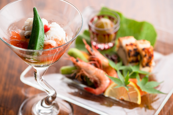 料理どころ翠笑 鱧コース 1人前 伊予市 特産品ハモ｜B165