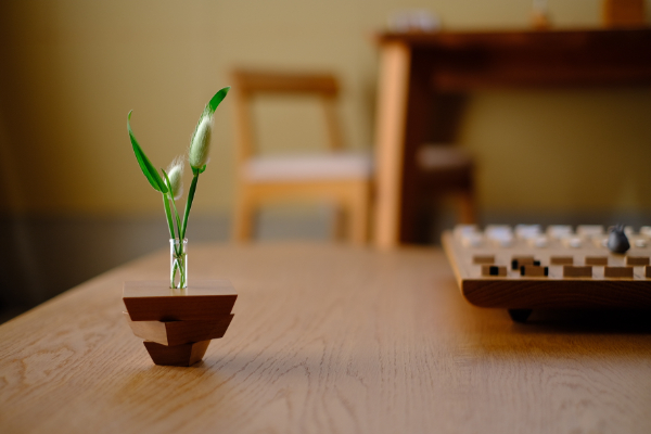 一輪挿し 木製 インテリア 組み合わせ自由 家具屋アカトシロ ニッポンノシキ(R)｜B46