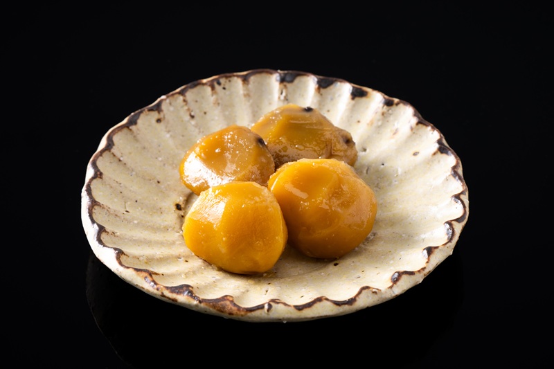 中山栗 栗の甘煮 3パックセット 200gx3   着色料不使用  無添加 ゆうパケット 少量パック  手作り  デザート おやつ  きんとん  お正月 国産 伊予市 愛媛｜B516