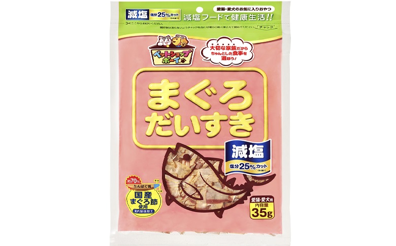 猫 おやつ 無添加 かつお 減塩まぐろだいすき 35g（×30袋）乾物 猫 まぐろぶし 犬 おやつ オヤツ 猫用 犬用 ｜D36