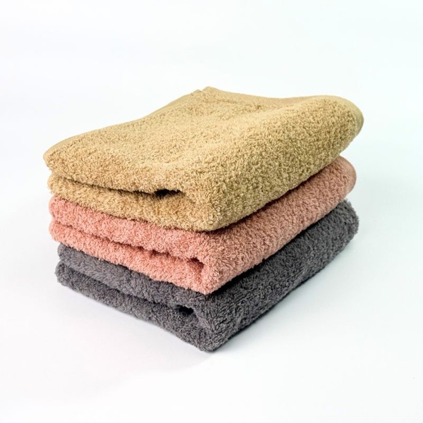 フェイスタオル 5枚 ピンク 天然加工 今治産 今治産タオル 地域の自然を染めるタオル 河上工芸所｜D46-a