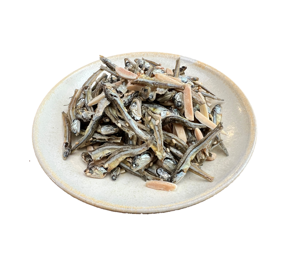アーモンド小魚 480g×1袋 アーモンドフィッシュ アーモンドごまいりこ カルシウム 給食 オカベ 伊予灘産 伊予市 愛媛｜A108