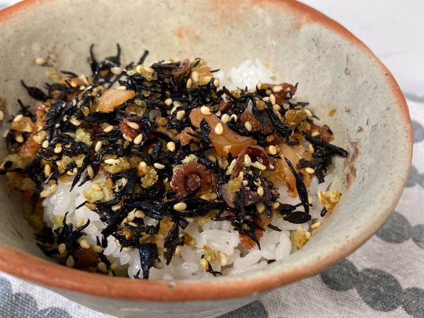 ふりかけ 生タイプ たこわさ味 4袋 たこ わさび 阿川食品株式会社 まぜ×かけ　たこわさび | A14